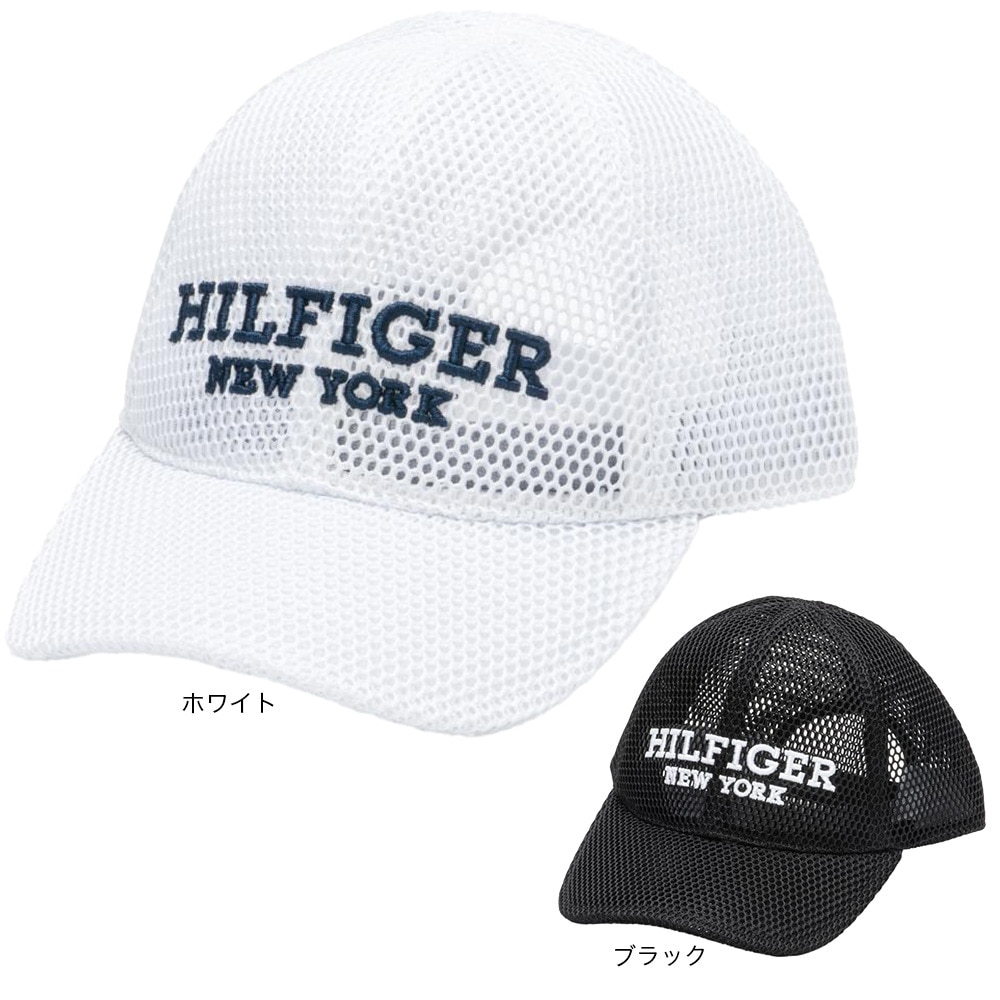 トミー ヒルフィガー ゴルフ（TOMMY HILFIGER GOLF）（メンズ）ゴルフ キャップ ダブルラッセル THMB4S25-BLK
