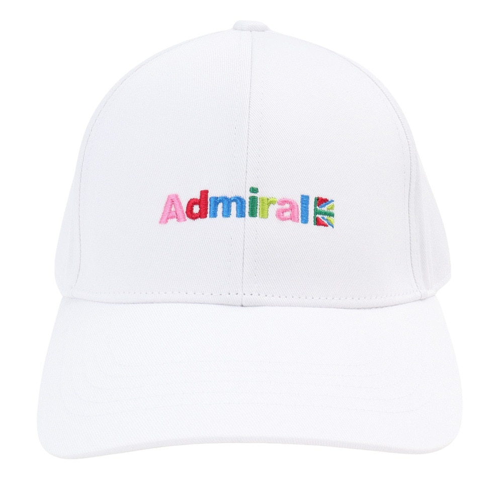 アドミラル ゴルフ（Admiral GOLF）（メンズ、レディース）ゴルフ ロゴ アジャスターコードキャップ ADMB4A08-WHT