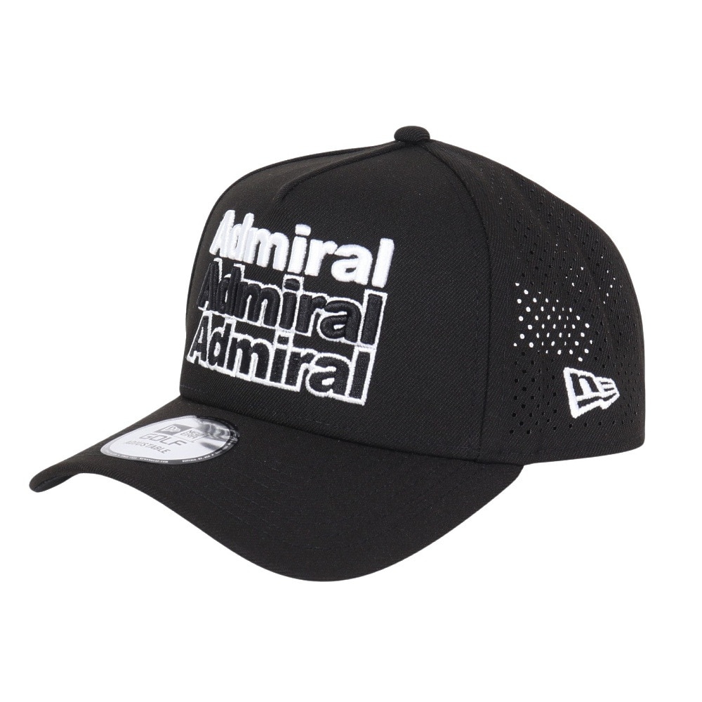アドミラル ゴルフ キャップ ニューエラコラボ940-FRAME ADMB4A14-BLK ＦＦ 90 衣料小物 帽子キャップ