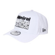 アドミラル ゴルフ（Admiral GOLF）（メンズ、レディース）キャップ ニューエラコラボ940-FRAME ADMB4A14-WHT