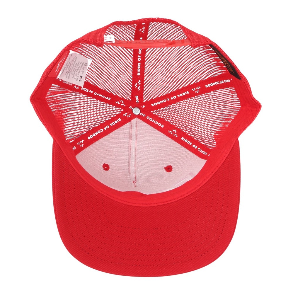 バーズオブコンドル（BIRDS OF CONDOR）（メンズ、レディース）ゴルフ FORE キャップ TEMC301F-RED