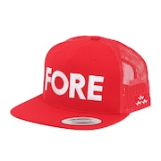 (メンズ、レディース)ゴルフ FORE キャップ TEMC301F-RED