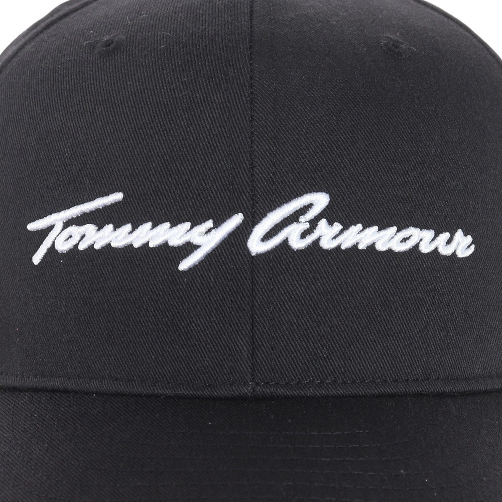 トミーアーマー（Tommy Armour）（メンズ）ゴルフ ベーシックキャップ TAST24B040108 BLK