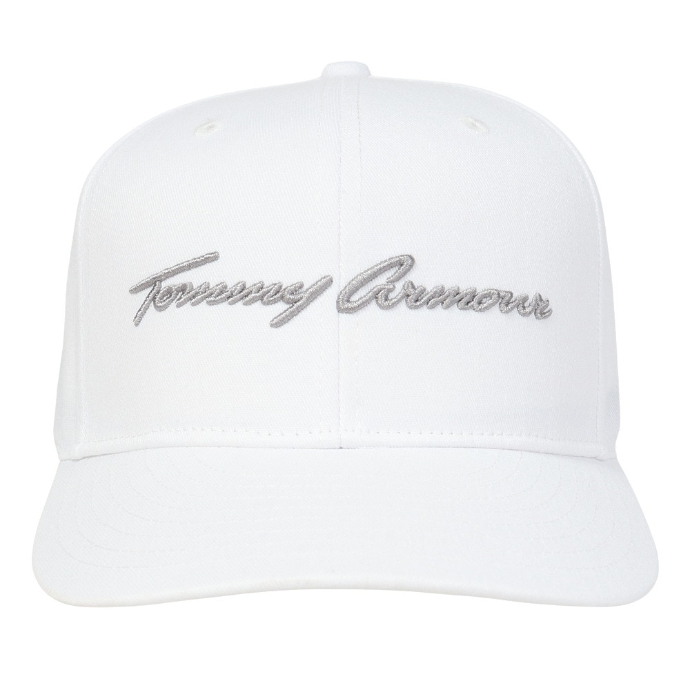 トミーアーマー（Tommy Armour）（メンズ）ゴルフ ベーシックキャップ TAST24B040108 WHT