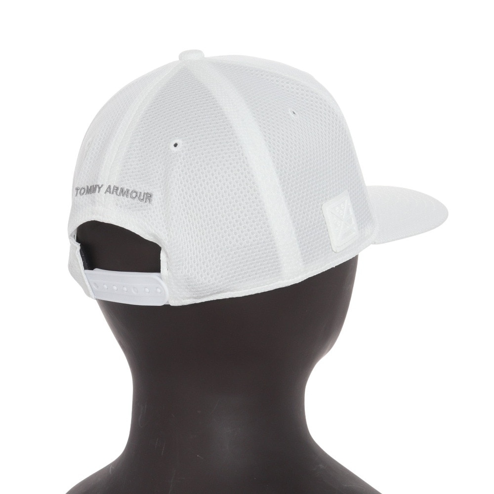 トミーアーマー（Tommy Armour）（メンズ）ゴルフ クーリングキャップ TAST24S040005 WHT