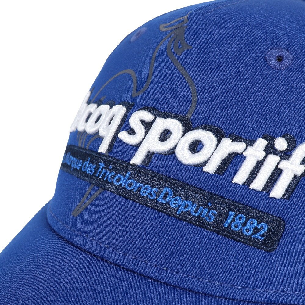 ルコックスポルティフ（lecoqsportif）（メンズ）ゴルフ ゴルファーズキャップ QGBWJC00 BL01