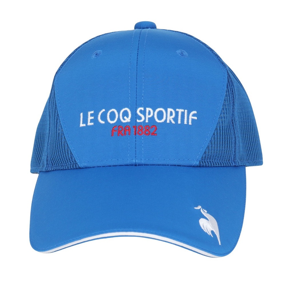 ルコックスポルティフ（lecoqsportif）（メンズ）ゴルフ クーリングメッシュキャップ QGBXJC09 BL00
