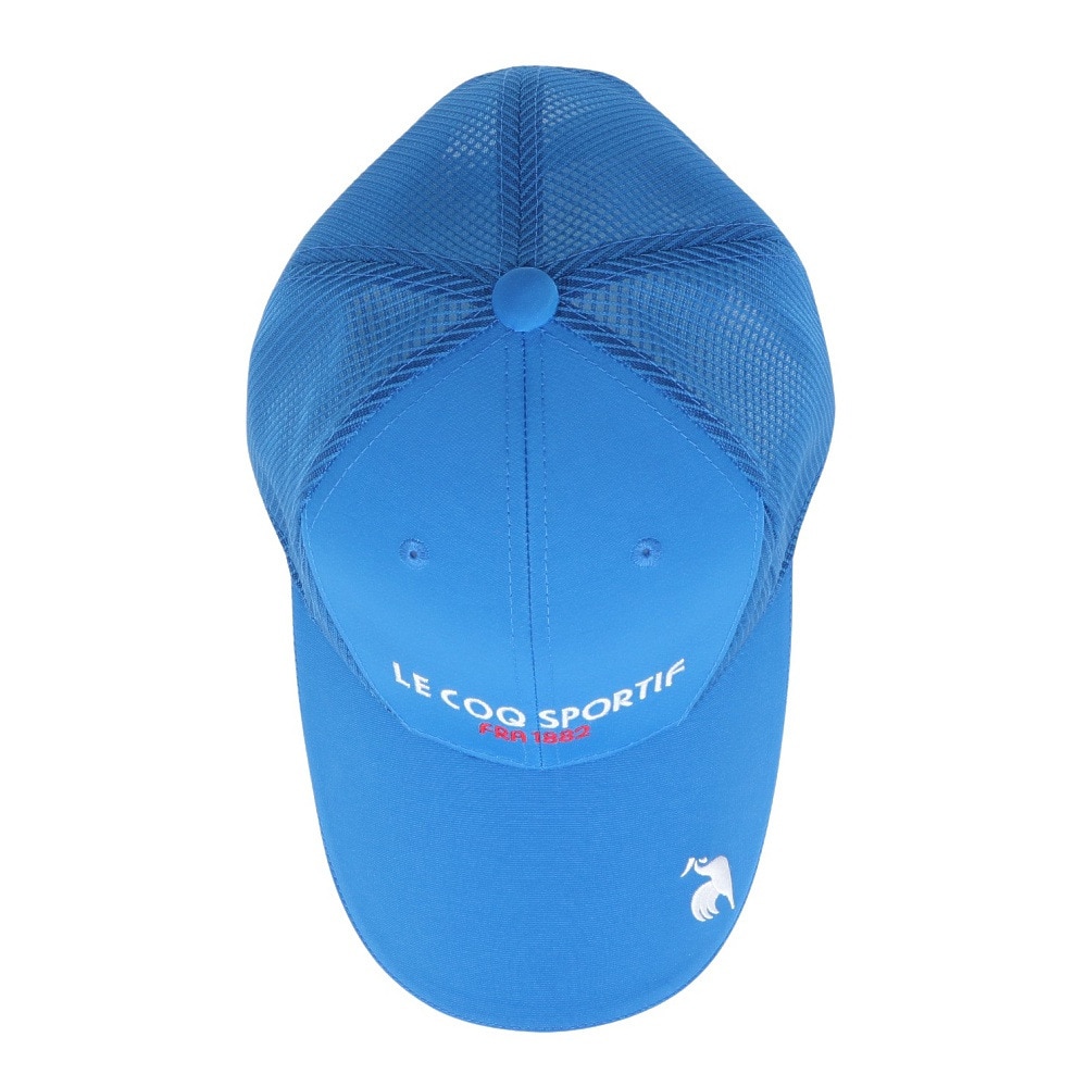 ルコックスポルティフ（lecoqsportif）（メンズ）ゴルフ クーリングメッシュキャップ QGBXJC09 BL00