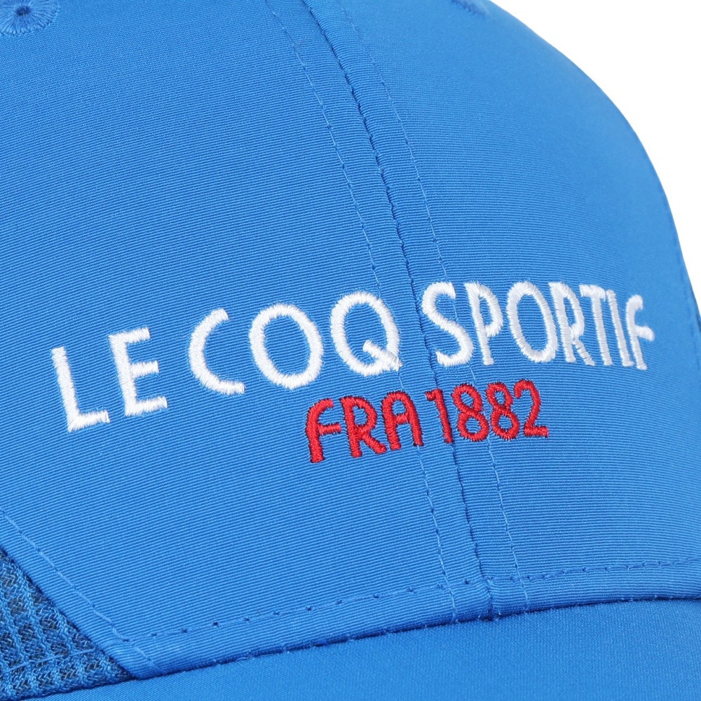 ルコックスポルティフ（lecoqsportif）（メンズ）ゴルフ クーリングメッシュキャップ QGBXJC09 BL00