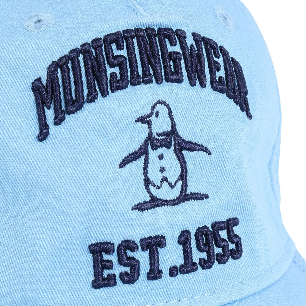 マンシングウエア（MUNSING WEAR）（メンズ）ペンギン刺繍 ベースボールキャップ MGBXJC05 BL00