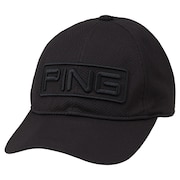 ピン（PING）（メンズ）ゴルフ 軽量キャップ HW-P2411 BK 37446