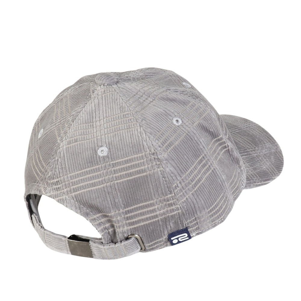 ROSASEN（メンズ）ゴルフ 吸水 速乾 シャンブレー コーデュロイ チェックキャップ 046-52834-013-24AW