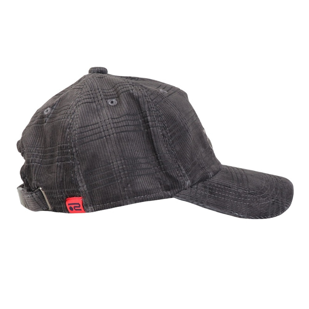 ROSASEN（メンズ）ゴルフ 吸水 速乾 シャンブレー コーデュロイ チェックキャップ 046-52834-018-24AW