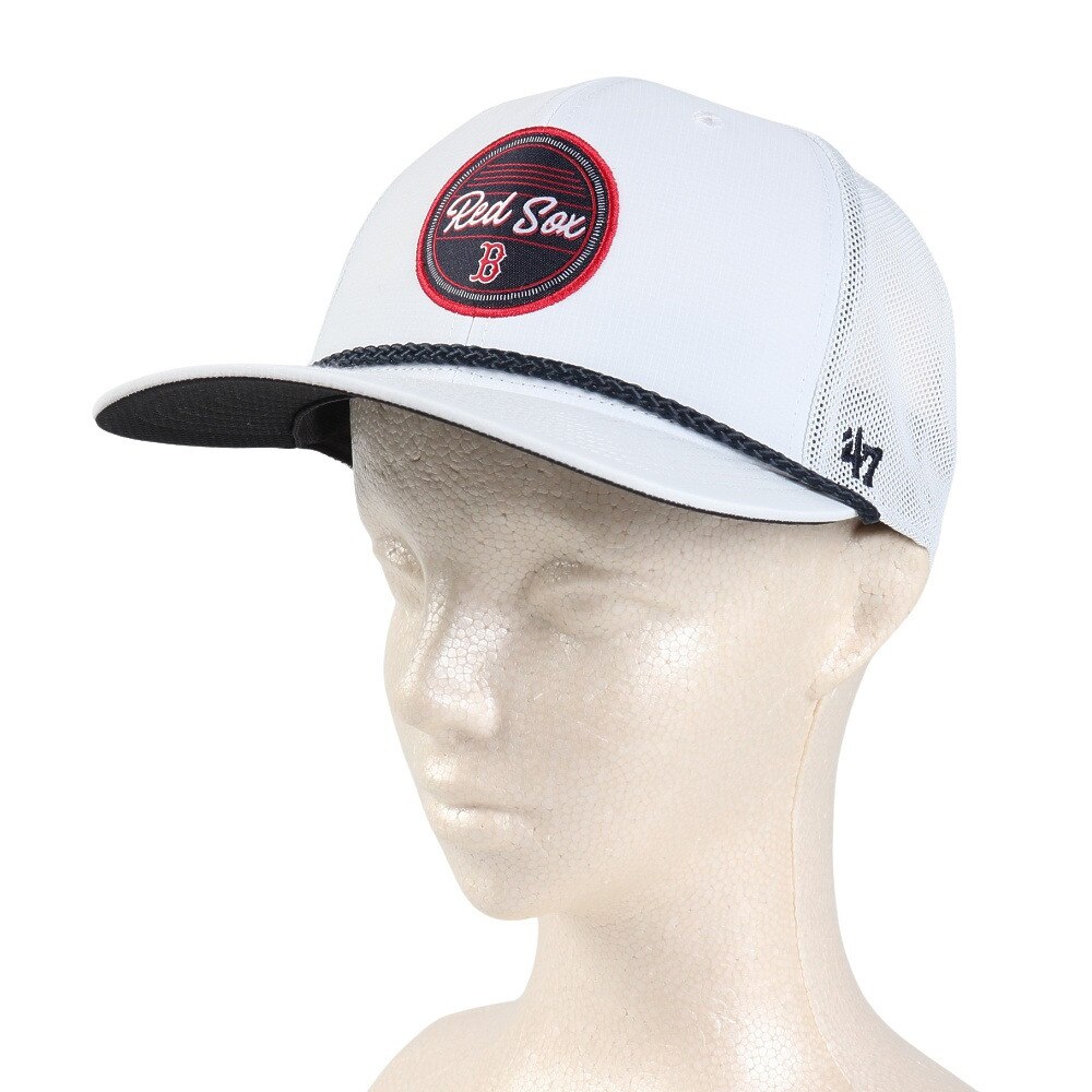 フォーティーセブン（47）（メンズ）ゴルフ キャップ レッドソックス Fairway B-FAIRW02BBP-WH