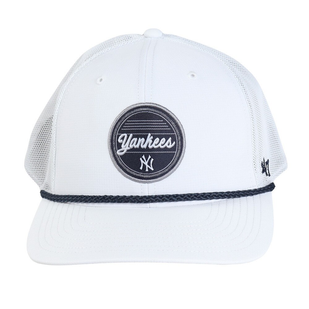 フォーティーセブン（47）（メンズ）ゴルフ キャップ ヤンキース Fairway B-FAIRW17BBP-WH