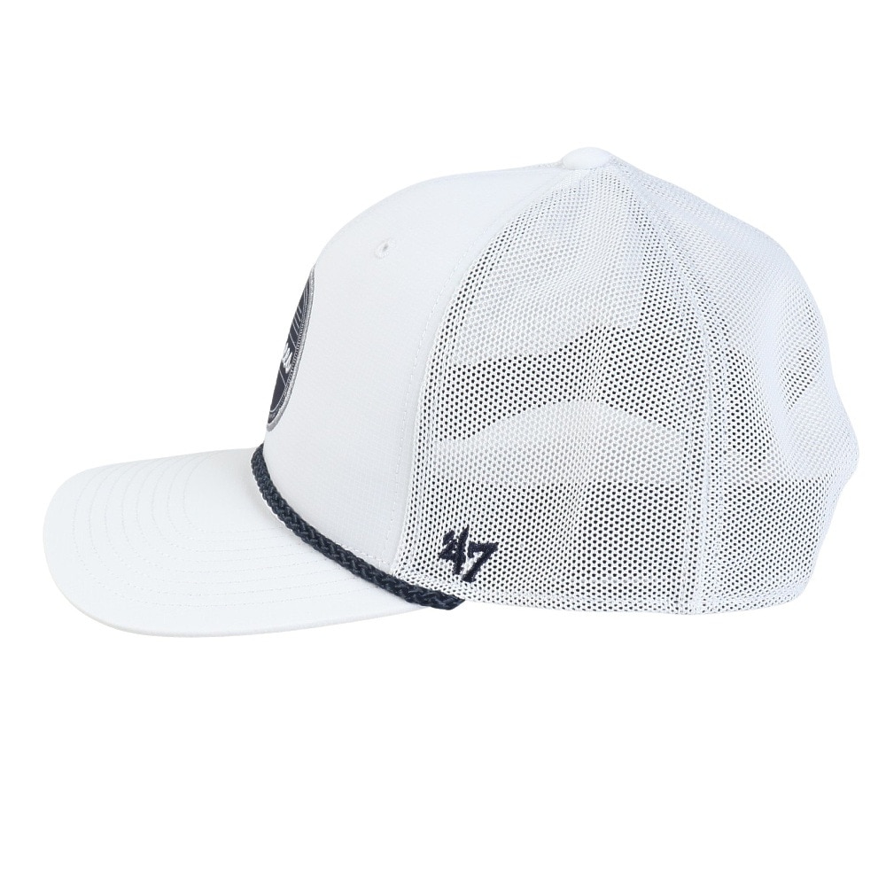 フォーティーセブン（47）（メンズ）ゴルフ キャップ ヤンキース Fairway B-FAIRW17BBP-WH