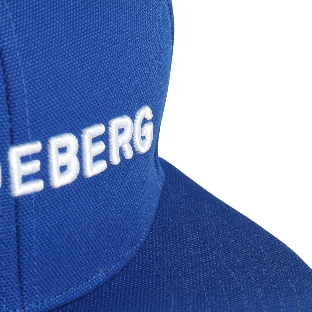 J.LINDEBERG（メンズ）ゴルフ 速乾 軽量 フラット ピークキャップ 073-52834-096
