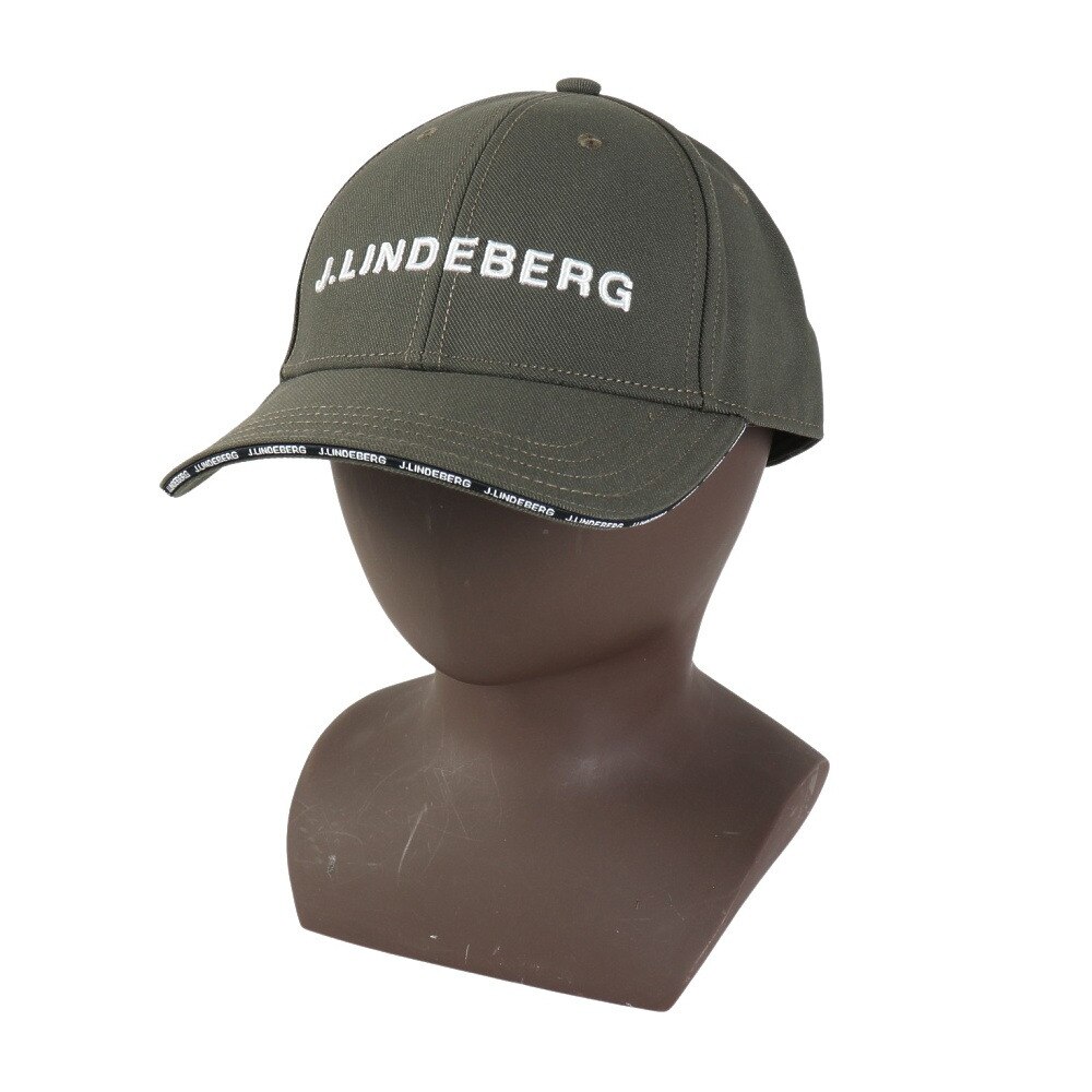 J.LINDEBERG（メンズ）ゴルフ 速乾 軽量 ツイル キャップ 073-52835-028