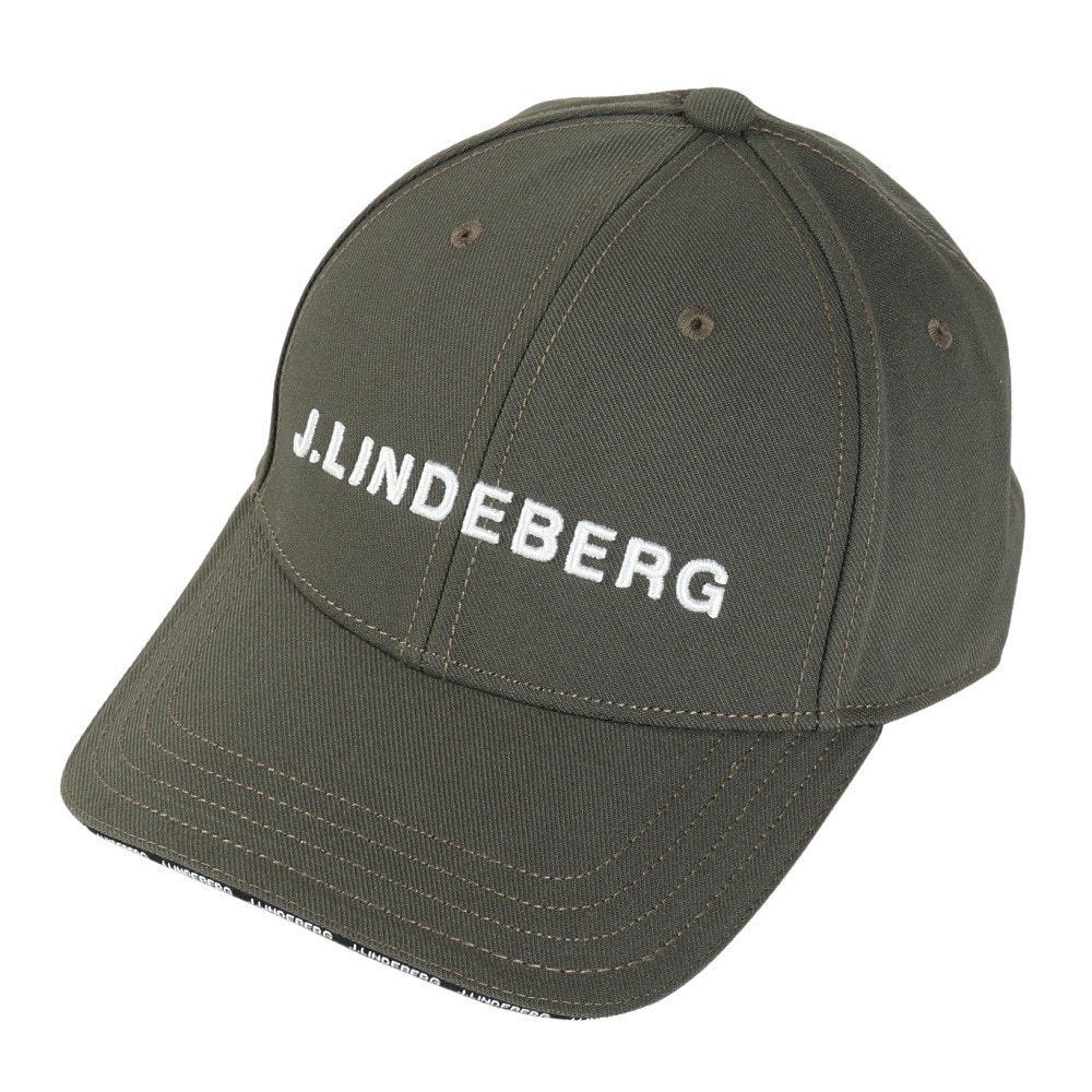 J.LINDEBERG（メンズ）ゴルフ 速乾 軽量 ツイル キャップ 073-52835-028