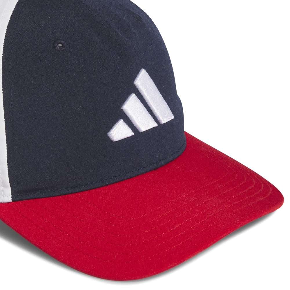 アディダス（adidas）（メンズ、レディース）ゴルフ 吸湿 カラーブロック キャップ JTW32-IT5274 NVY