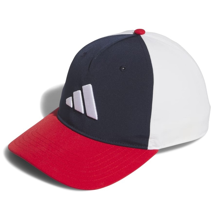 アディダス（adidas）（メンズ、レディース）ゴルフ 吸湿 カラーブロック キャップ JTW32-IT5274 NVY