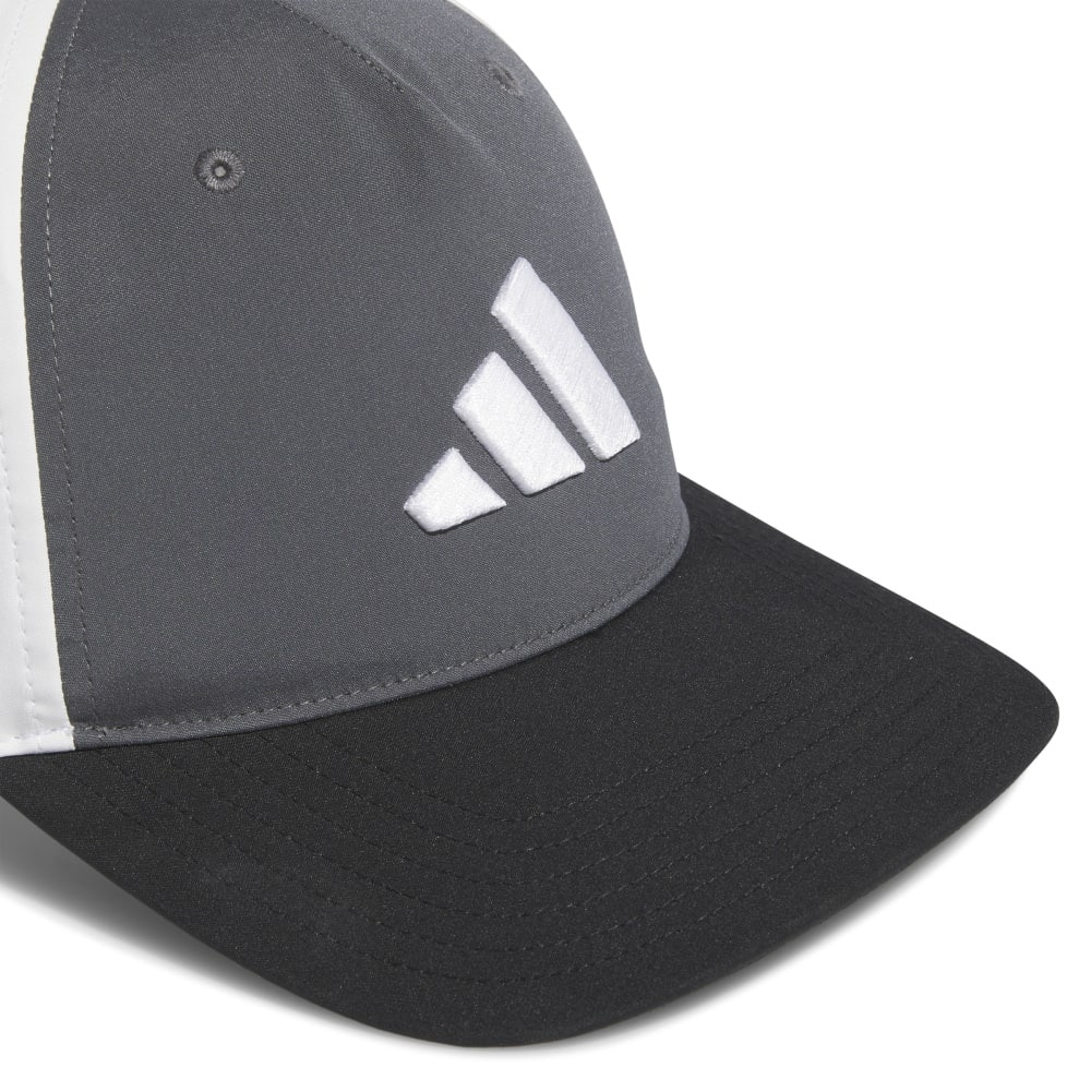 アディダス（adidas）（メンズ、レディース）ゴルフ 吸湿 カラーブロック キャップ JTW32-JJ1540 GRY