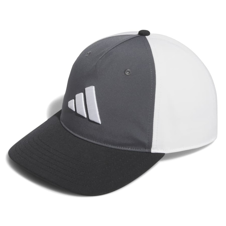 アディダス（adidas）（メンズ、レディース）ゴルフ 吸湿 カラーブロック キャップ JTW32-JJ1540 GRY