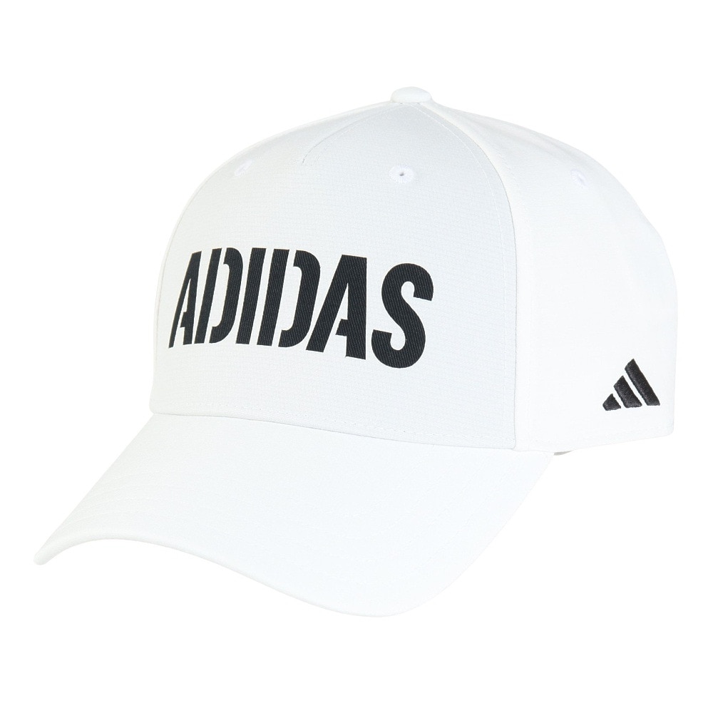 アディダス（adidas）（メンズ）ゴルフ レーザーカットロゴキャップ JTY43-IS6580 WH