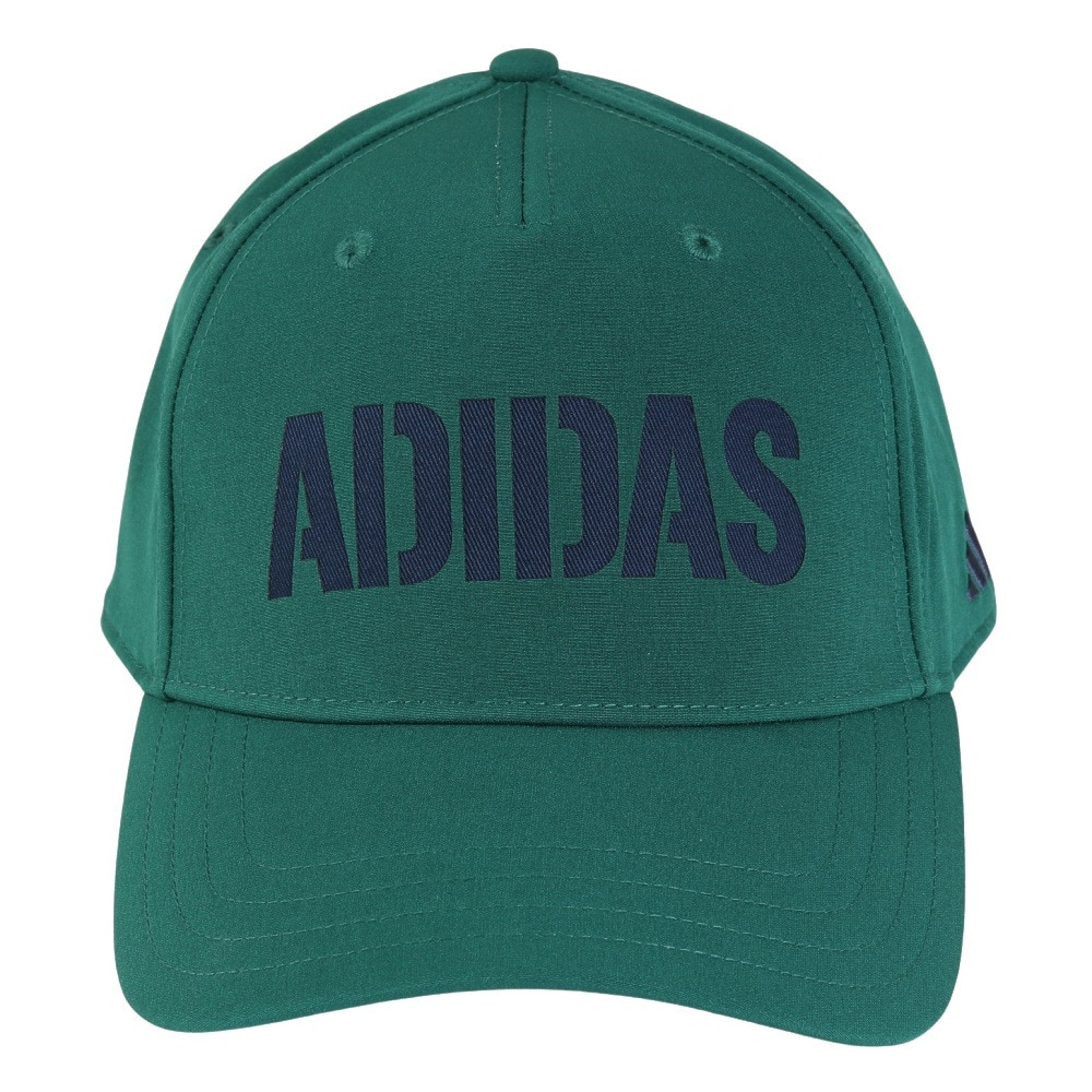 アディダス（adidas）（メンズ）レーザーカットロゴキャップ JTY43-IS6582 GRN