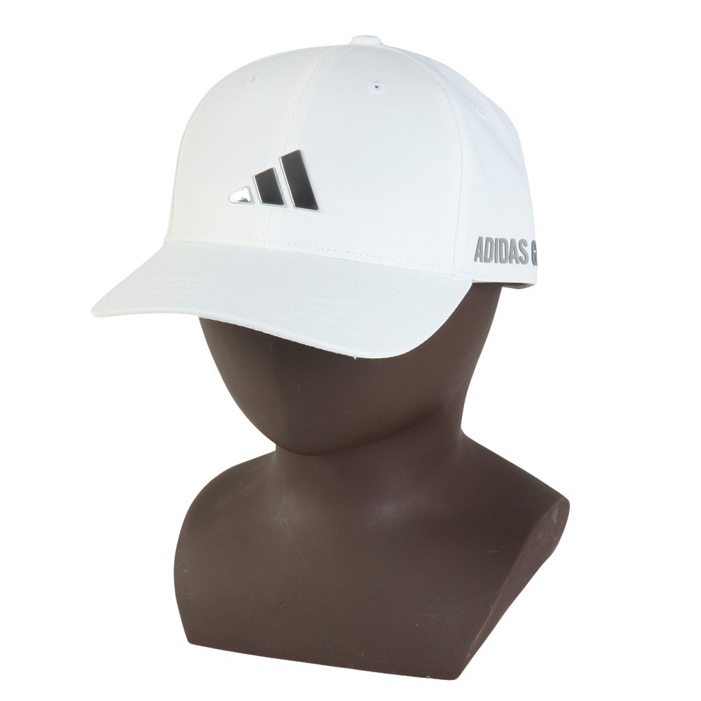 アディダス（adidas）（メンズ）ゴルフ メタルロゴ キャップ JTY48-IM6387 WH