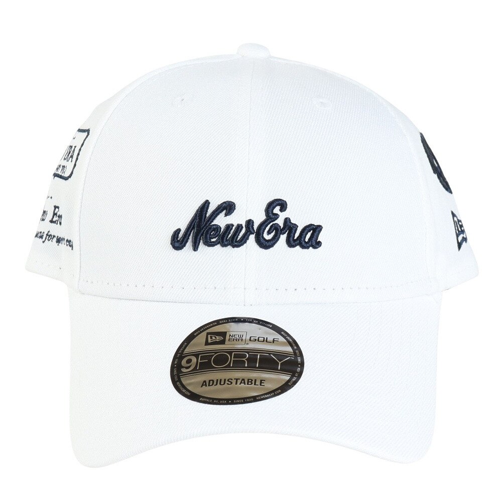 ニューエラ（NEW ERA）（メンズ、レディース）ゴルフ 抗菌 9FORTY アーカイブロゴ キャップ 14326285