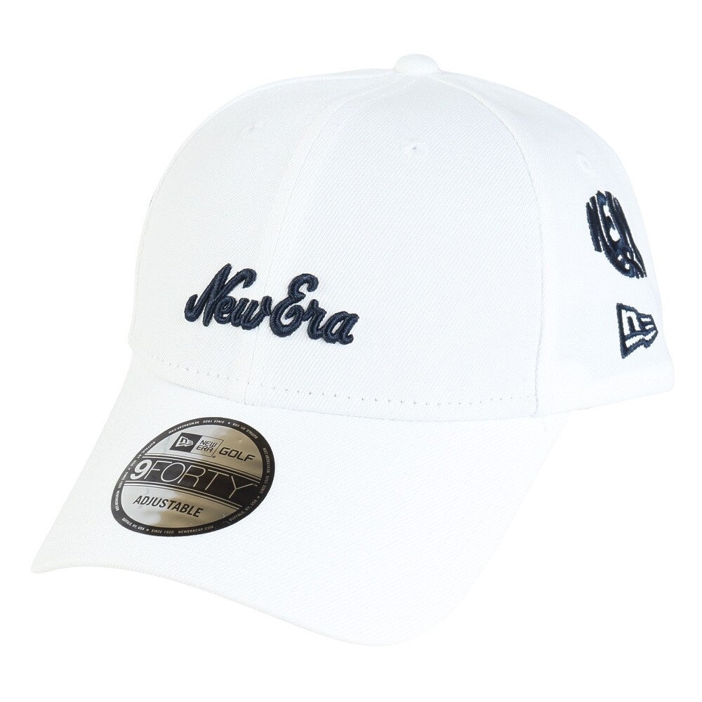 ニューエラ（NEW ERA）（メンズ、レディース）ゴルフ 抗菌 9FORTY アーカイブロゴ キャップ 14326285