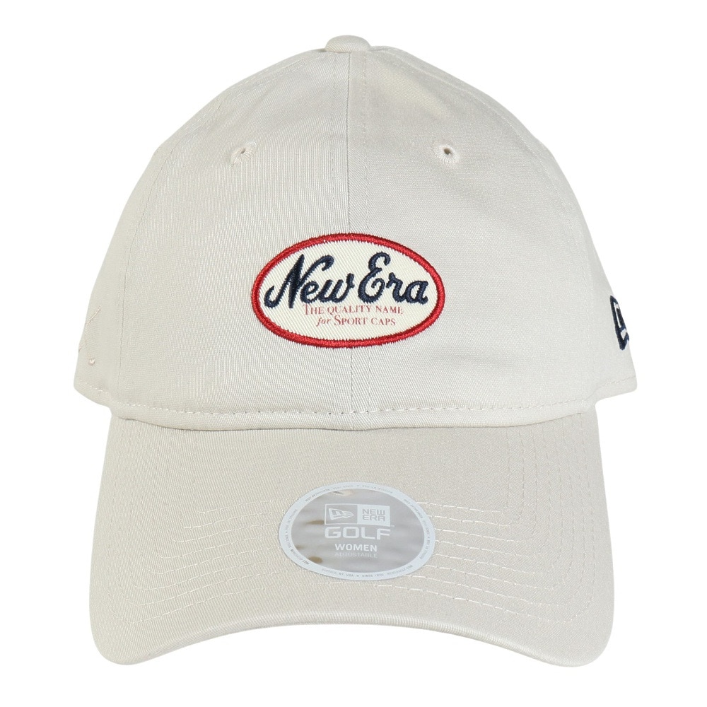 ニューエラ（NEW ERA）（レディース）ゴルフ 9THIRTY ロングバイザー Stretch Cotton Washable キャップ オーバルロゴ 14326204
