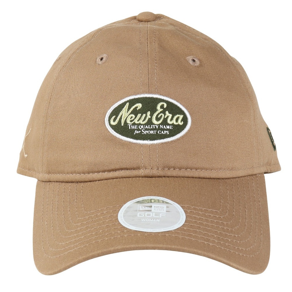 ニューエラ（NEW ERA）（レディース）ゴルフ 9THIRTY ロングバイザー Stretch Cotton Washable キャップ オーバルロゴ 14326206