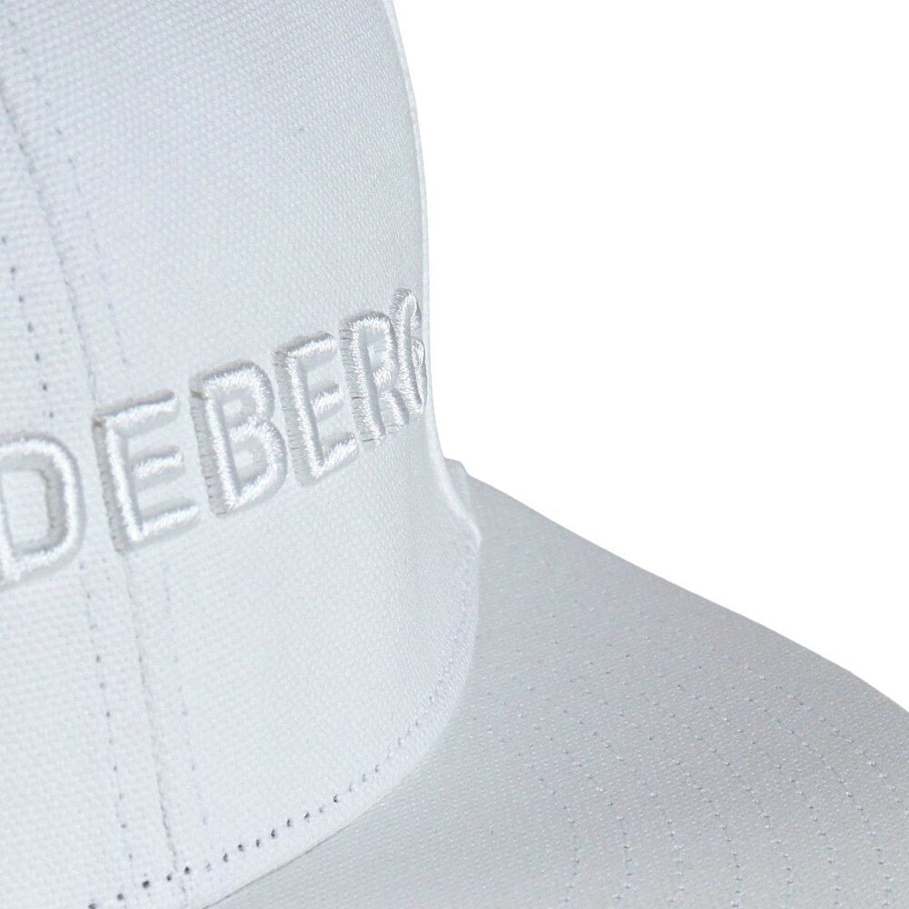 J.LINDEBERG（メンズ）ゴルフ 速乾 軽量 フラットピーク キャップ 073-52834-004