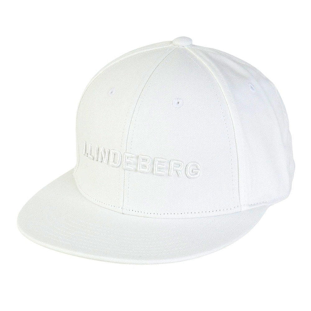 J.LINDEBERG（メンズ）ゴルフ 速乾 軽量 フラットピーク キャップ 073-52834-004
