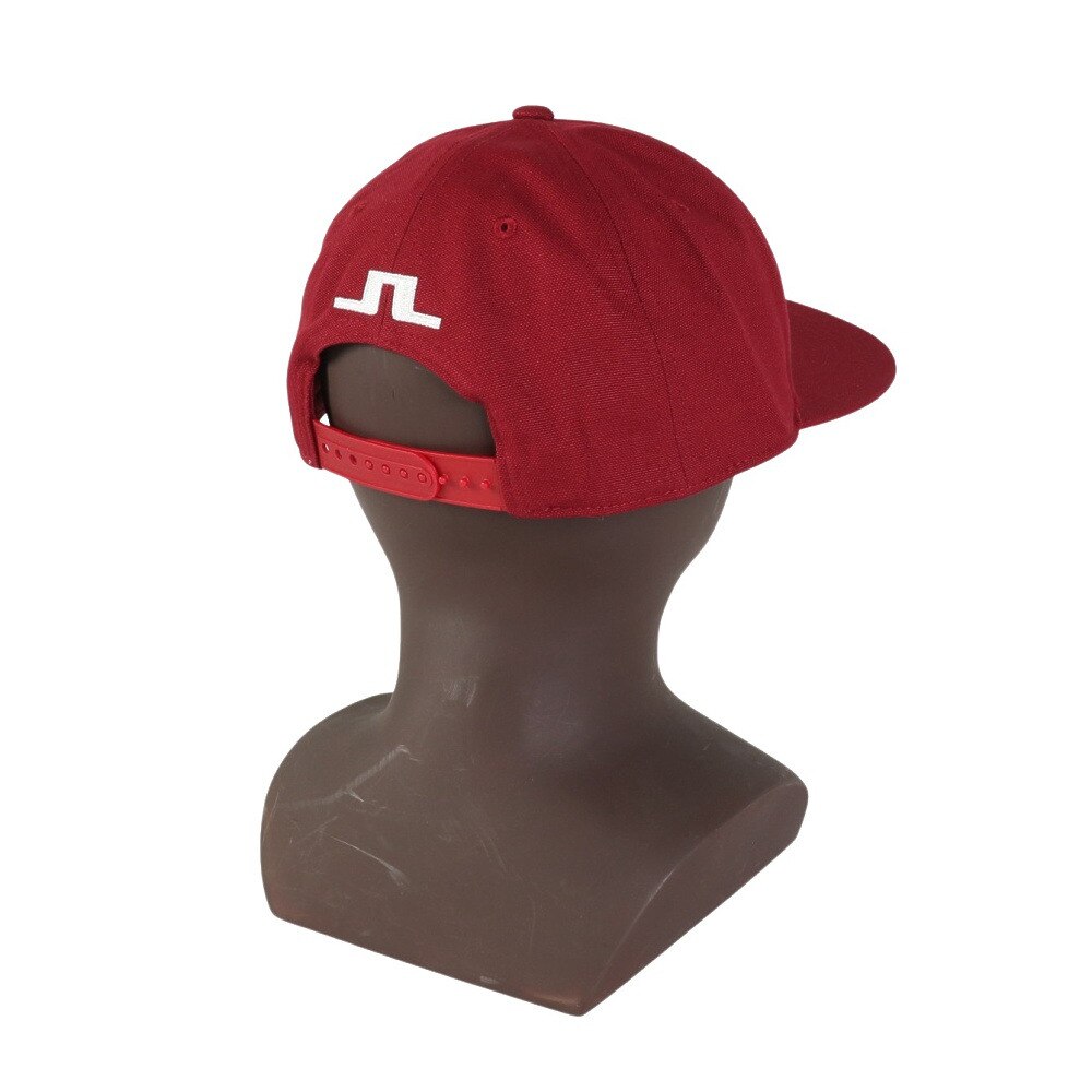 J.LINDEBERG（メンズ）ゴルフ 速乾 軽量 フラットピーク キャップ 073-52834-068