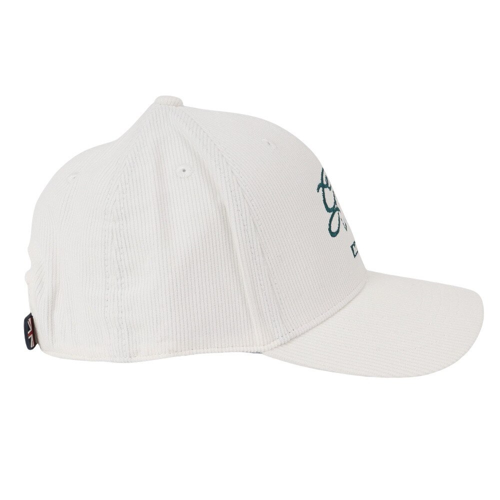アドミラル ゴルフ（Admiral GOLF）（メンズ）ゴルフ コーディロイキャップ ADMB4B01-WHT