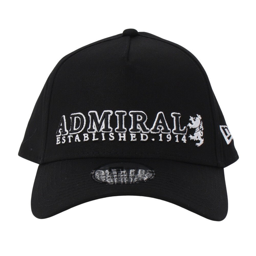 アドミラル ゴルフ（Admiral GOLF）（メンズ）ゴルフ 抗菌 ニューエラコラボ 940-FRAME キャップ ADMB4B22-BLK
