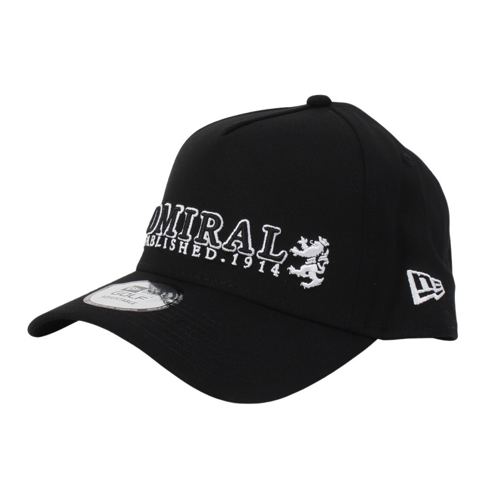 アドミラル ゴルフ（Admiral GOLF）（メンズ）ゴルフ 抗菌 ニューエラコラボ 940-FRAME キャップ ADMB4B22-BLK