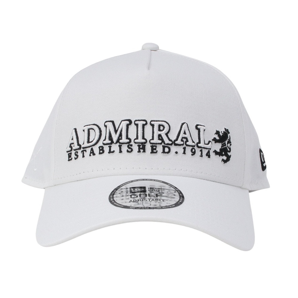 アドミラル ゴルフ（Admiral GOLF）（メンズ）ゴルフ 抗菌 ニューエラコラボ 940-FRAME キャップ ADMB4B22-WHT