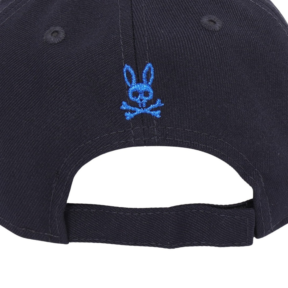 サイコバニー（Psycho Bunny）（メンズ、レディース）ゴルフ キャップ NEW ERAコラボキャップ PBMG452F-NVY