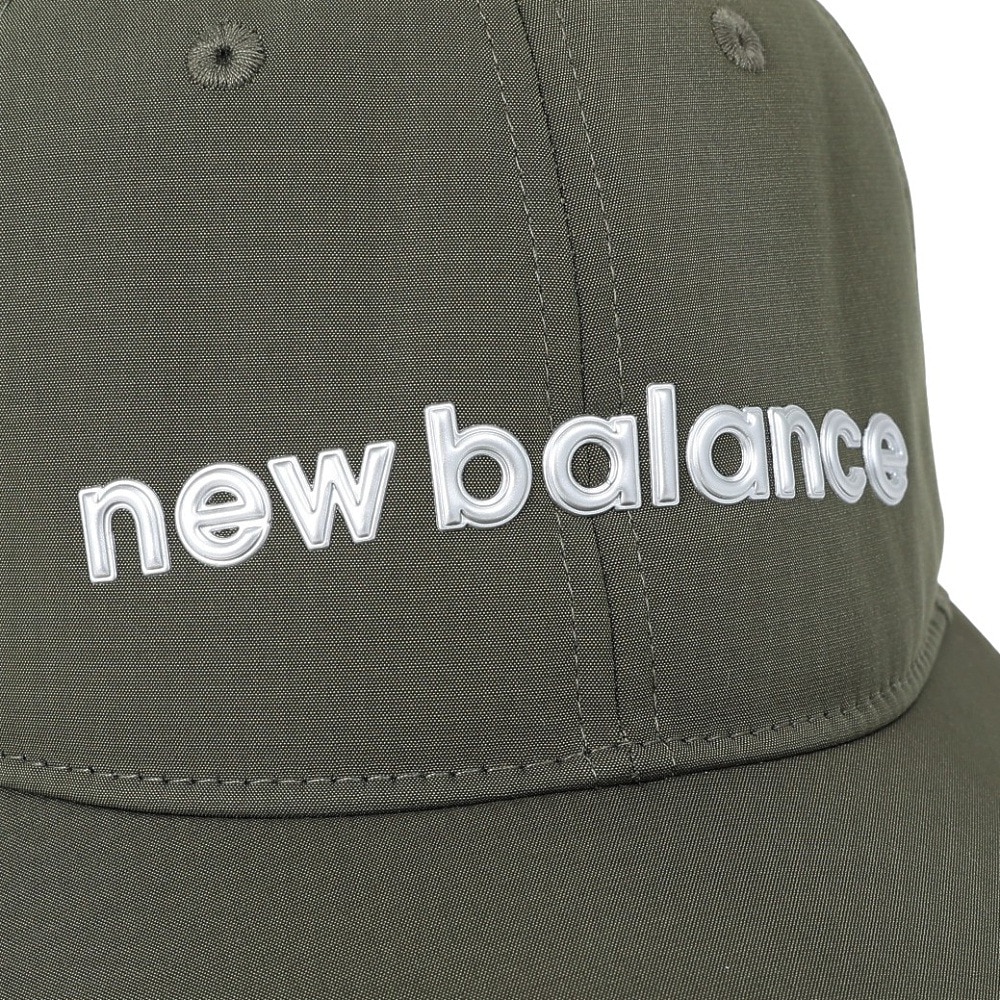 ニューバランス（new balance）（メンズ、レディース）ゴルフ 吸汗速乾 ロゴ 6パネル キャップ 012-4987001-180