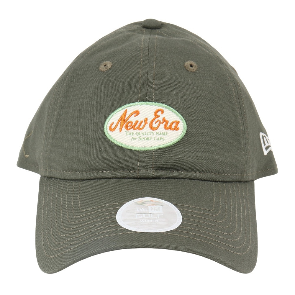 ニューエラ（NEW ERA）（レディース）ゴルフ 9THIRTY ロングバイザー Stretch Cotton Washable キャップ オーバルロゴ 14326205