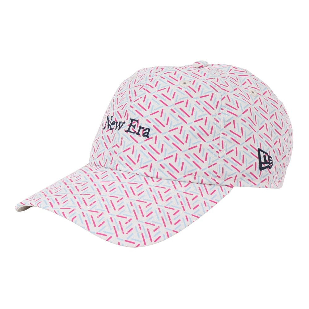 ニューエラ（NEW ERA）（レディース）ゴルフ 抗菌 キャップ Womens 9THIRTY ロングバイザー Geometric Pattern 14326213