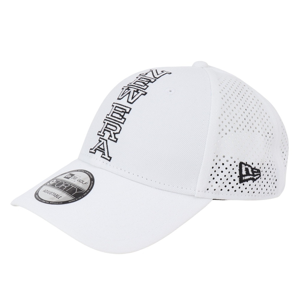 ニューエラ（NEW ERA）（メンズ、レディース）ゴルフ 抗菌 キャップ 9FORTY Vertical Logo レーザーパフォーテッド 14326273