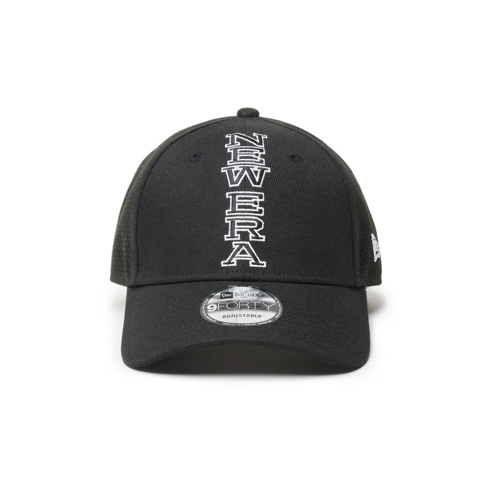ニューエラ（NEW ERA）（メンズ、レディース）ゴルフ 抗菌 キャップ 9FORTY Vertical Logo レーザーパフォーテッド 14326274