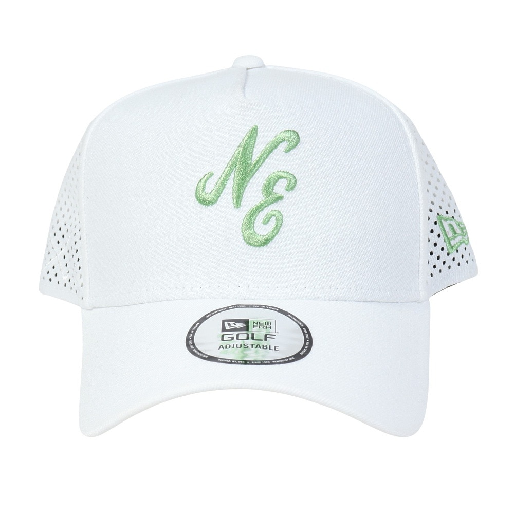 ニューエラ（NEW ERA）（メンズ、レディース）ゴルフ 通気性 抗菌 キャップ 9FORTY A-Frame Classic Logo レーザーパフォーテッド 14326321