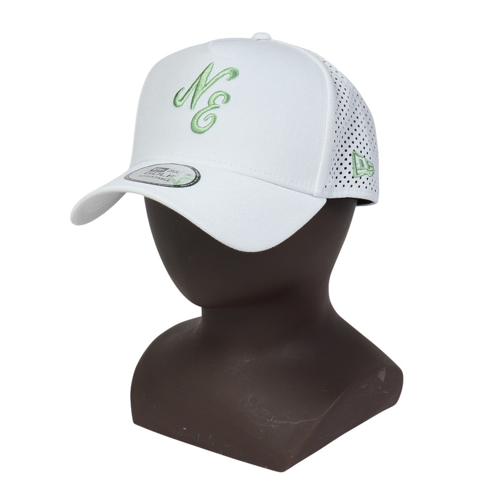 ニューエラ（NEW ERA）（メンズ、レディース）ゴルフ 通気性 抗菌 キャップ 9FORTY A-Frame Classic Logo レーザーパフォーテッド 14326321