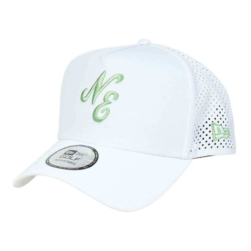 ニューエラ（NEW ERA）（メンズ、レディース）ゴルフ 通気性 抗菌 キャップ 9FORTY A-Frame Classic Logo レーザーパフォーテッド 14326321